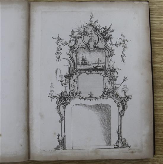 Chippendale, Thomas - Chippendales One Hundred and Thirty Three Designs of Interior Decorations in Old French